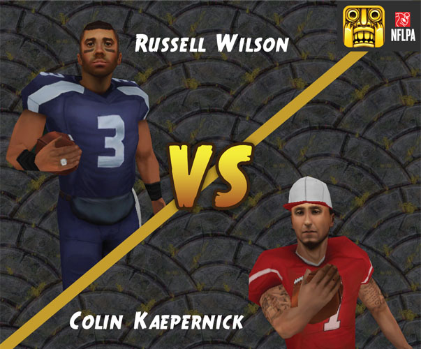 Temple Run 2 Scores Colin Kaepernick, Other NFL Stars